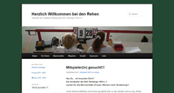 Desktop Screenshot of handball-rehberge.de
